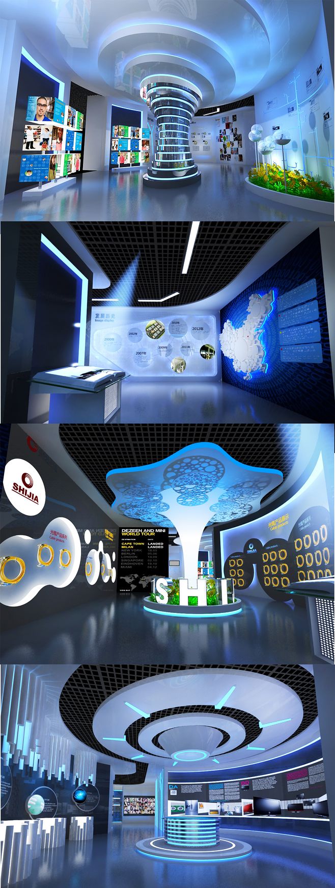 企業電子科技展廳設計與規劃 融合科技與藝術的未來體驗空間